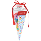 Radiergummi-Set „Schultüte A-Z“ | mehrfarbig, 26 Stück